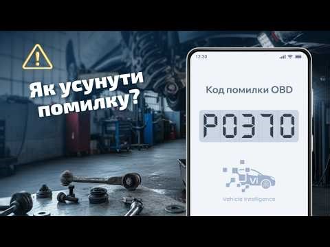 P0370 - Збій таймінгу датчика колінвала: як вирішити