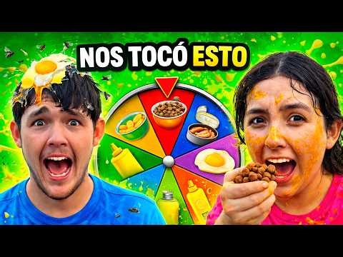 WE HAD TO EAT CROQUETTES AND PUT AN EGG ON OUR FOOD 😭