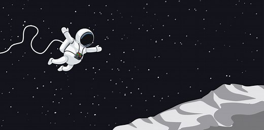 Curious Kids: how high could I jump on the moon?