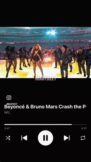 IAMTHEVISUALS BEYONCÉ - SUPERBOWL 2016 . #BEYONCE #NFL #BRUNOMARS #COLDPLAY
