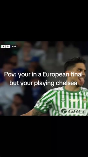 Chelsea in a European Final
