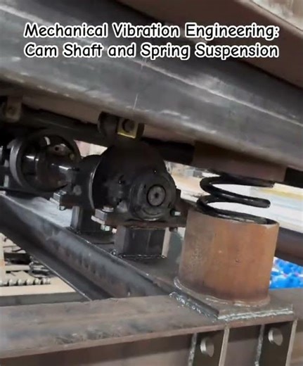 Heavy-Duty Shaker Table Mechanics #shorts #spring suspension #shorts #vibratingscreen #relatable
