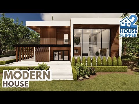 Modern House | House Flipper 2 | Sandbox Mode | Speed Build