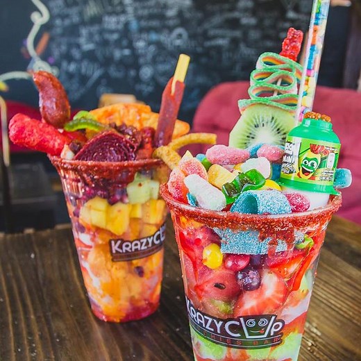 26M views · 66K reactions | Unleash your inner kid with these sweet and spicy ice cream cups topped with your favorite candies! 磻浪 | Foodbeast | Facebook