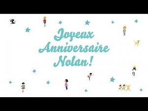 ♫ Joyeux Anniversaire Nolan! ♫