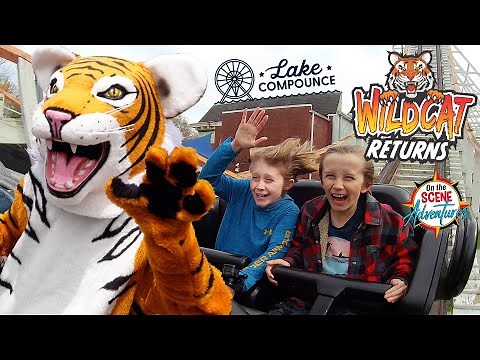 The WILDCAT Rollercoaster is BACK at Lake Compounce the Oldest Theme Park in America and we RODE it!