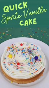 Vanilla Cake Made with Sprite ✨🎂Ready to elevate your baking game with a surprising twist? 🍰✨ This Vanilla Cake made with Sprite is a game-changer! Moist, fluffy, and irresistibly delicious, it's the perfect treat for any occasion. 🎉. What You'll Need:Vanilla Cake Premix500ml Sprite🧁 Instructions: Preheat your oven to 180°C.In a large bowl, combine the cake mix and Sprite. Mix until smooth.Pour the batter into a greased cake pan. Bake for 10-15 minutes, or until a toothpick inserted into the