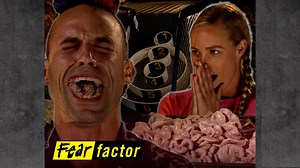 Contesants play skiball to determine how many PIG UTERUSES they must eat. Will ANYONE complete this stunt?! | From Season 2 Episode 12 of #FearFactor Fear Factor: House of Fear is coming January 2026 to FOX. | Fear Factor