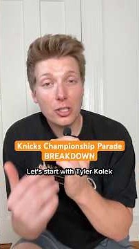 Knicks Championship Parade Breakdown (it got crazy...)