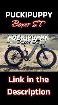 PUCKIPUPPY Boxer ST Ebike Review ~ Comfort & Range ~ DOG ATTACK #shorts