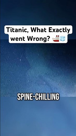 Titanic: What Went Wrong? 🚢 #titanic #engineering #disaster