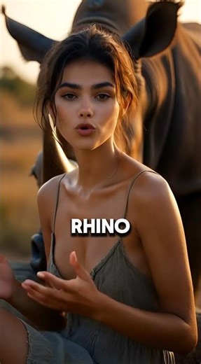 Rhinos have "hair horns"?! 🦏