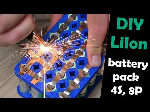 Ultimate DIY 4S 8P 14.8V Li-Ion Battery Pack 20A for High-Power Devices!