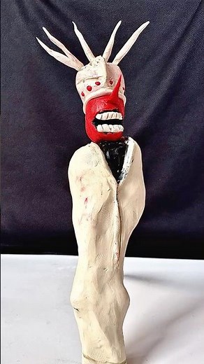 I Sculpted "PINOCCHIO" from Doctor Nowhere 👁 (Scarier than The Boiled One?)