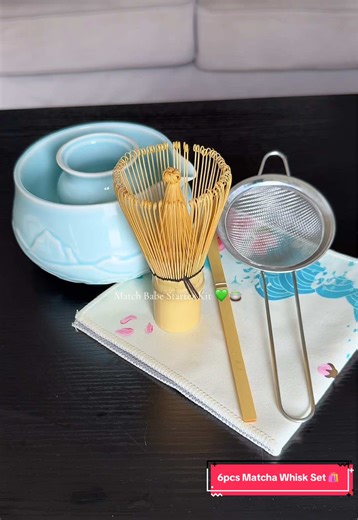 A rite of matcha passage 🍵 #Matcha #MatchaTea #Tiktokmademebuyit #valentinesgift