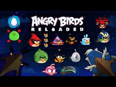 Angry Birds Reloaded Space All Birds & Power-Ups (V3.23)