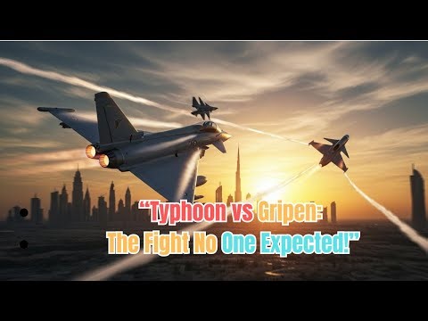 Eurofighter Typhoon vs Saab Gripen: The Dogfight Nobody Expected!