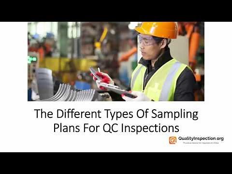 The Different Types of Sampling Plans for QC Inspections (Slideshow)