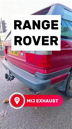 Range Rover Cat-Back Dual Exit Conversion at MIJ Exhaust