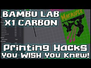 Bambu Slicer Hacks! Colored Infill, Custom Fonts and MORE!