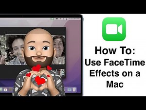 How To: Use FaceTime Effects on macOS – Portrait Mode and Reactions