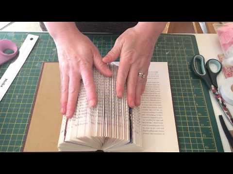 Book folding birdcage quick tutorial