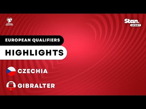 Czechia v Gibralter | Highlights | UEFA European Qualifiers