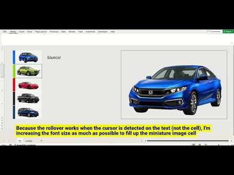 Master the Excel Roll-over Effect: Dynamic Image on Hover