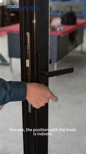 Why Multi-Point Locks are Essential for Casement Doors 🛠️🔒 #aluminumwindows #buildingmaterials