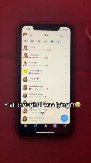 For the people that didn’t think it was real in the last video #snapchat #fyp #screenshot