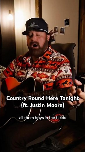 Had a time on tour with Justin Moore last month, “Country Round Here Tonight” out everywhere! #music