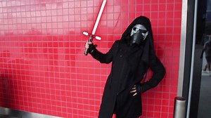 We caught Kylo Ren sneaking into a Star Wars convention... | IGN