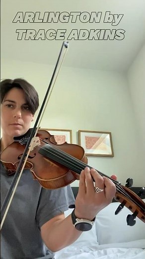 How to play fiddle TABS Arlington -Trace Adkins #arlington #traceadkins #fiddle #violin #solo 💯🎻