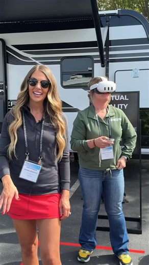 59 reactions · 5 comments |  Step Inside, Virtually. If there’s an RV you were hoping to see at the Hershey RV Show and it’s not on display — no worries! Chances are, we’ve got it ready for you to explore in VR. ✨ Stop by Booth A14 the rest of this week, throw on the headset, and take a virtual walk-through of the models you don’t want to miss. #GrandDesignRV #HersheyRVShow #VirtualRV #VR #RVshow #GDRV4Life #RVfloorplan | Grand Design RV | Facebook