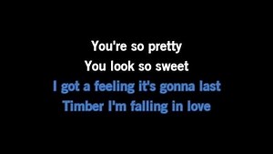 Karaoke Timber I'm Falling in Love - Patty Loveless - CDG, MP4, KFN - Karaoke Version