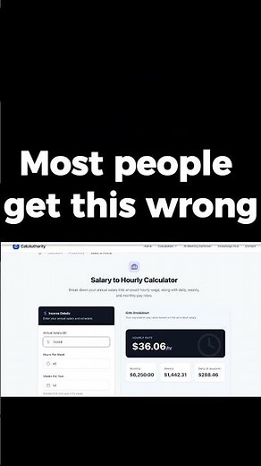 $75,000 Salary = What Per Hour? (Most Get This Wrong)