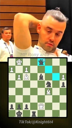 queen sacrifice Why? Brilliant or blender 🤔 #brilliantmove #chess #chessgame #magnus_carlsen