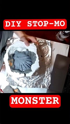 Making a freak alien for stop motion animation