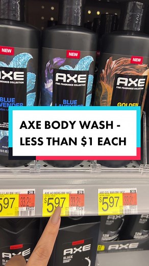 Axe Body Wash Deal under $1 Each for Couponing Beginners