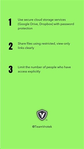 How to securely share files via cloud storage?