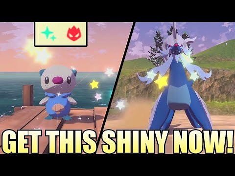 Get Shiny Alpha Oshawott NOW in Pokemon Legends Arceus