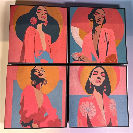 Handmade Square Notebook, Creative Journal, Artistic Writing Book, Therapy Diary - Etsy