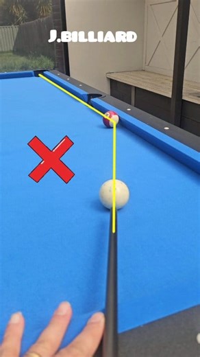 Fix Your Aim in Pool — Stop Missing Easy Shots #8ballpool #jbilliard #billiards | J.billiard