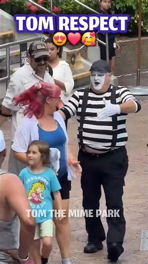 tom The mime Muslims respect ❤️#tomthemime #seaworld #mrbeast #shorts #hungergamestiktok
