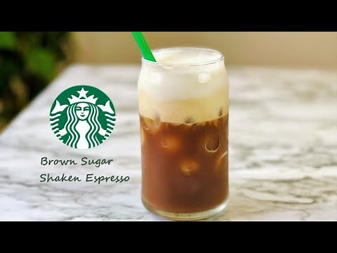 How to Make Starbucks Brown Sugar Oat Milk Shaken Espresso | EASY COPYCAT STARBUCKS