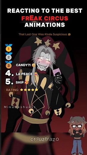 Reacting To The Best Freak Circus Animations (Part 6) #pierrot #thefreakcircus #tfc #animation