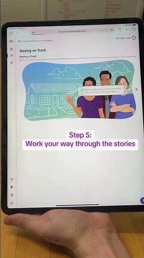 How to sign up for a Just a Thought course
