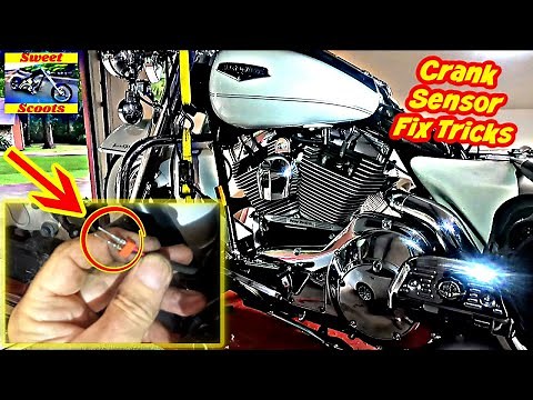 Symptoms of a BAD CRANK SENSOR & How To FIX IT! Harley Road King and Many Others