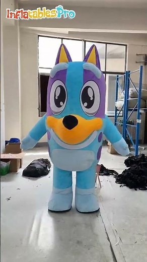 💙 Bluey Inflatable Mascot Showcase | Dancing, Walking & Kids Having Fun! 🎉