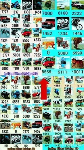 Indian Bike Driving 3D All Cheat Codes 🔥 | Secret Codes 2026 😱 #shorts